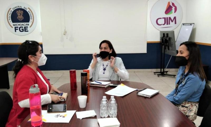 Fortalece CJIM Acción Coordinada con CRIT Michoacán Para Atender a Mujeres Víctimas de Violencia