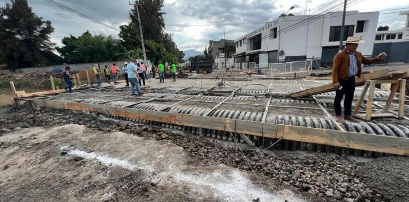 Construcción del Puente en Dren Barajas Registra 60% de Avance