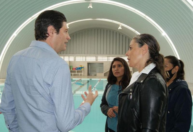 Supervisa Alfonso Martínez Alberca Semiolimpica Morelos-INDECO