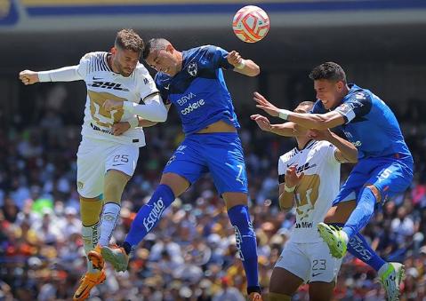 Pumas Empató con Monterrey 1-1