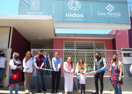 Inaugura DIF dos Estancias Infantiles NIDOS en Los Reyes