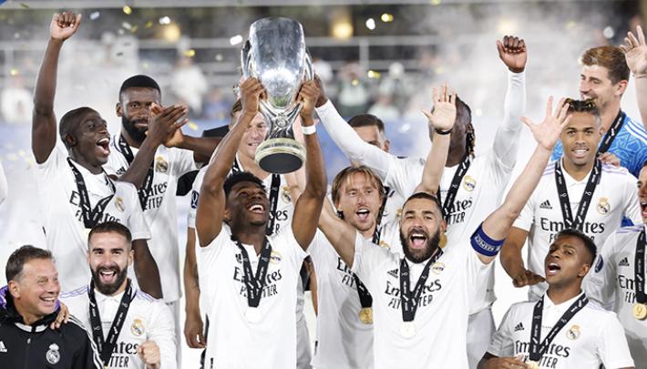 Real Madrid Logra su Quina Supercopa de Europa