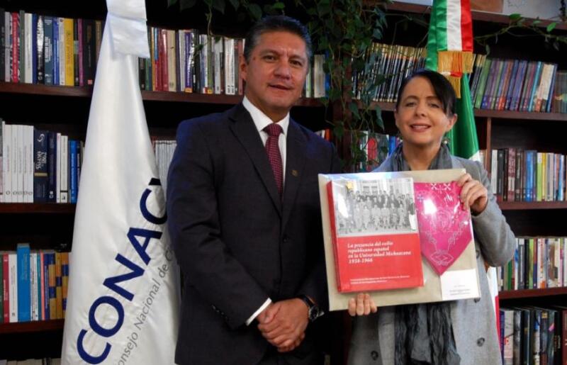 Rector de la UMSNH Sostiene Reunión con la Titular del CONACYT