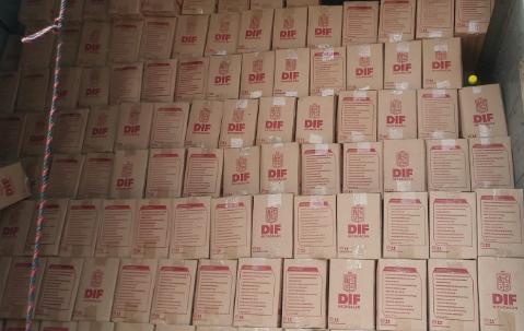 Realiza DIF Segundo Envío de Dotaciones Alimentarias Para la Sierra – Costa