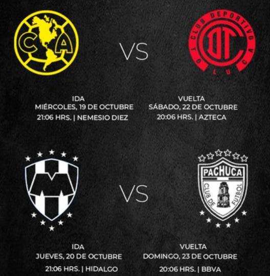 El Miércoles Toluca Ante el América en las Semifinales