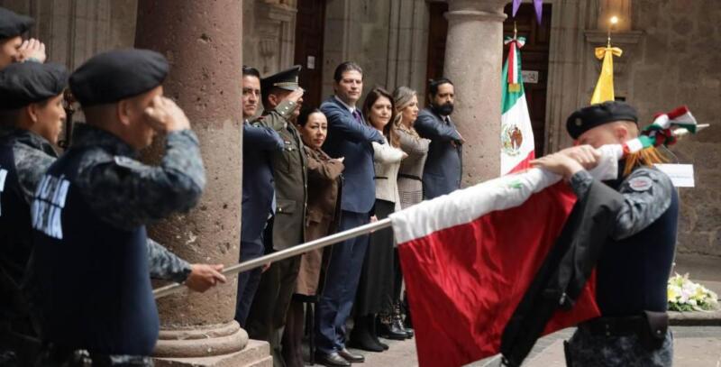 Conmemora Alfonso Martínez CXII Aniversario del Inicio de la Revolución Mexicana