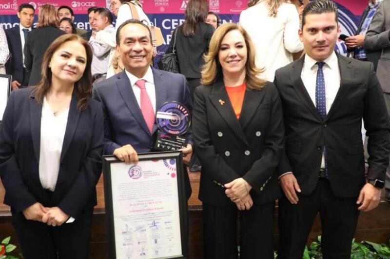 Recibe Fiscalía Michoacán Reconocimiento en Transparencia e Innovación Tecnológica