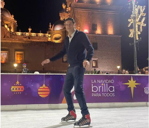 Pista de Hielo de Morelia Abrirá sus Puertas Este Viernes: Alfonso Martínez