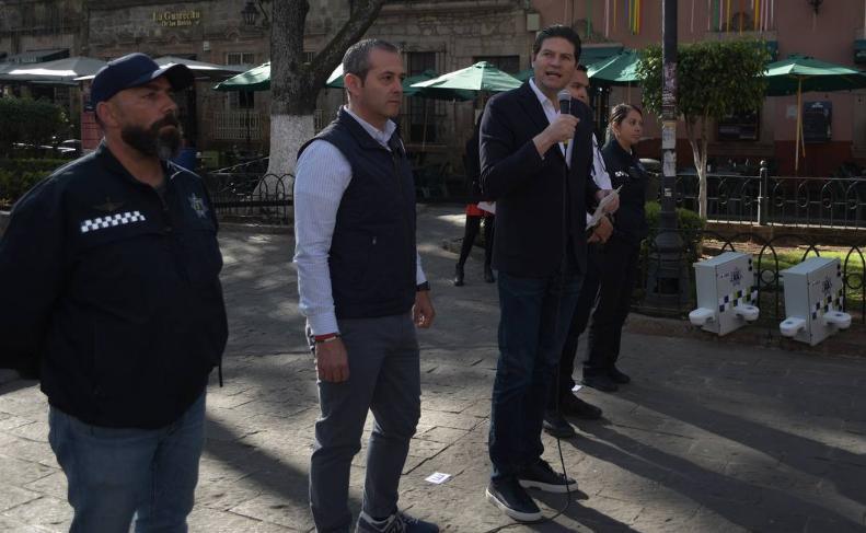Fortalece Ayuntamiento de Morelia Seguridad con Cámaras de Vigilancia y Botones de Ayuda