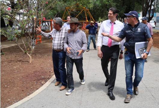 Listo el Parque Lineal del Boulevard García de León: Alfonso Martínez