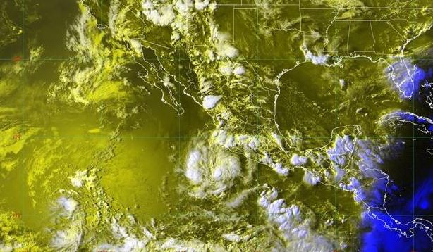 Lluvias Intensas con Descargas Eléctricas y Granizadas en Regiones de Colima, Guerrero, Jalisco y Michoacán