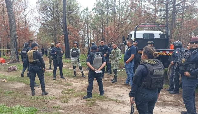 Cuatro Muertos, Dos Detenidos y 10 Vehículos Asegurados en Zinapécuaro