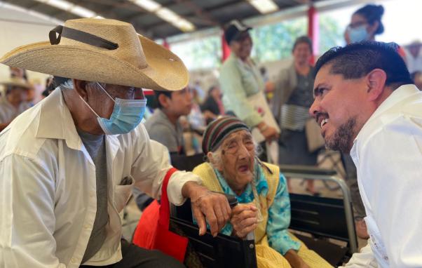 Pensión Bienestar Llega a 500 mil Adultos Mayores, en Michoacán
