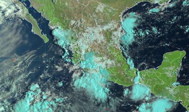 Se Prevén Lluvias muy Fuertes en Chiapas, Durango, Sinaloa, Jalisco, Michoacán, Nayarit, Nuevo León, San Luis Potosí y Tamaulipas