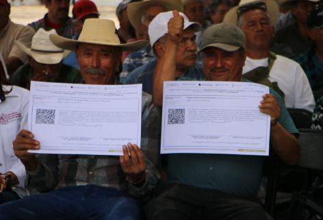 Gobierno de México Cumple a Productores; Entregan en Michoacán Fertilizantes Para el Bienestar