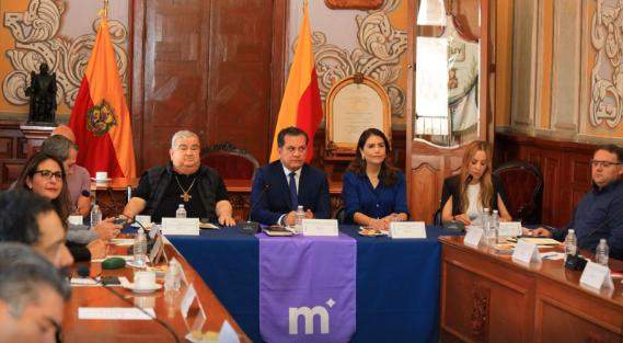 Morelia, ejemplo en Michoacán del Trabajo Para la Reconstrucción del Tejido Social: Arzobispo