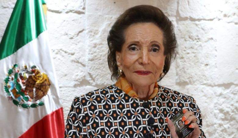 Ifigenia Martínez Presidenta de la Mesa Directiva en San Lázaro