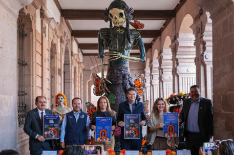 Espera Gobierno de Morelia 150 mil Visitantes por Actividades de Día de Muertos