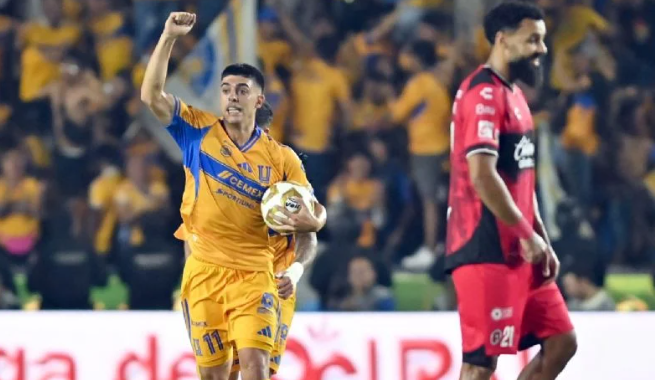 Tigres Goleó a Tijuana 5-0 y Avanza a Semifinales