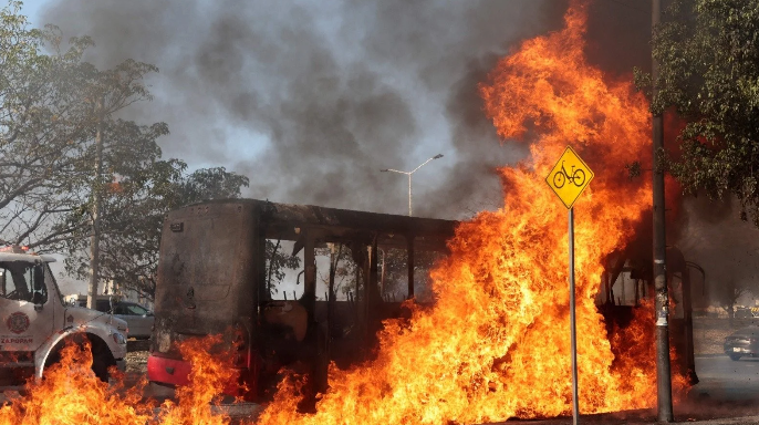 Narco Bloqueos en Cinco Estados