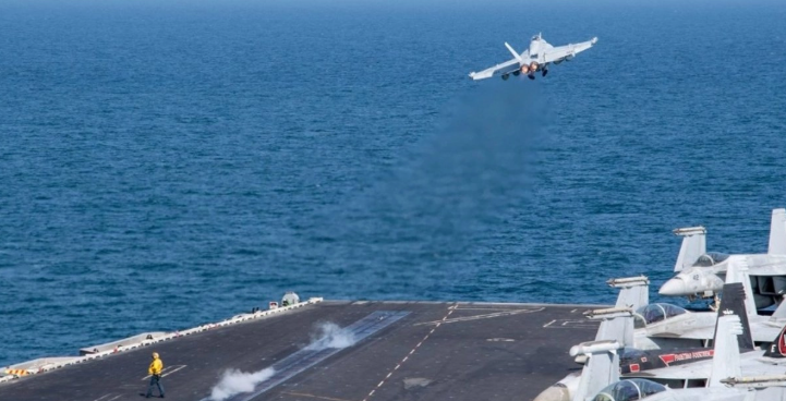 Ataca EU Nuevamente Objetivos Militares y Derriba Drones de Irán