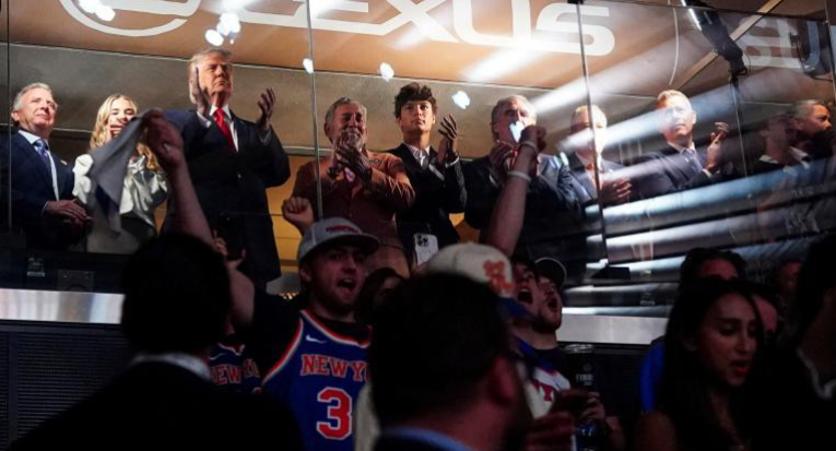 Abucheos Para Trump en las Finales de la NBA en el Madison Square Garden