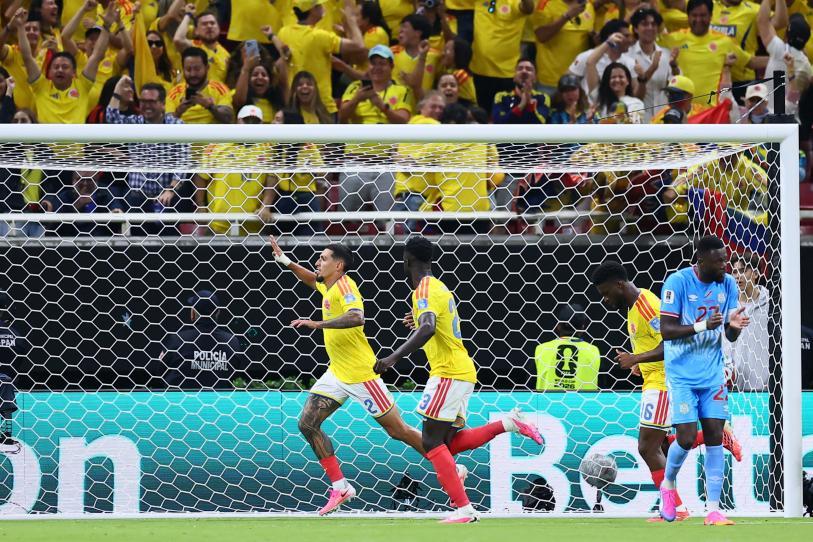Colombia Vence a El Congo 1-0