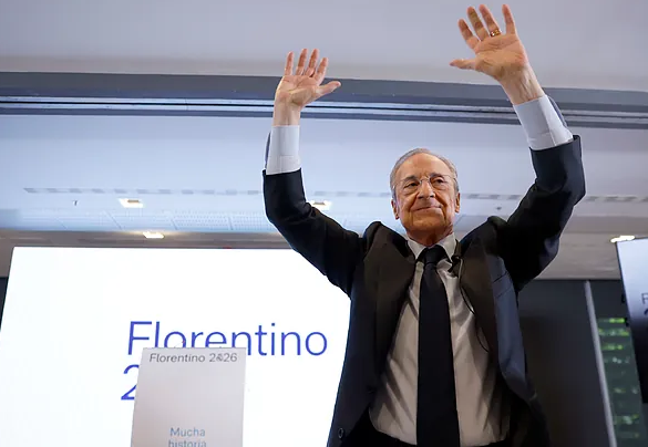 Florentino Pérez fue Reelegido Como Presidente del Real Madrid