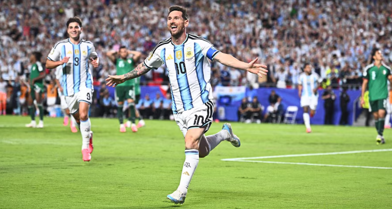 Argentina Goleó a Argelia 3-0