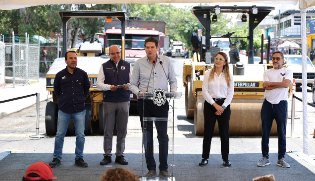 Alfonso Martínez Pone en Marcha Reencarpetamiento en Morelia