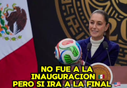 Sheinbaum Viaja a EU Para Asistir a la Final del Mundial de Futbol
