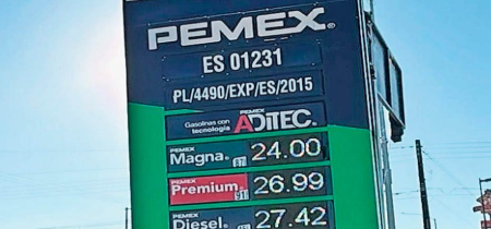 Acuerdo Voluntario con Gasolineros; se Mantiene en $24 el Litro