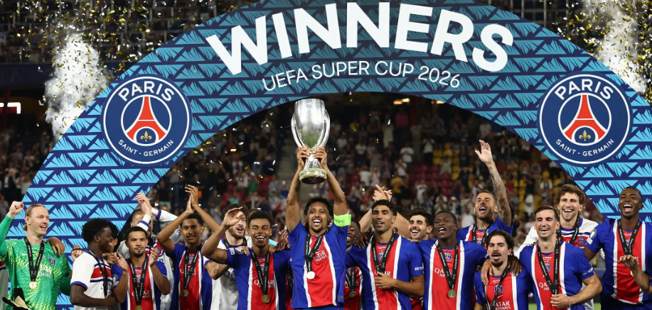 Paris Saint-Germain es Bicampeón de la Supercopa de Europa