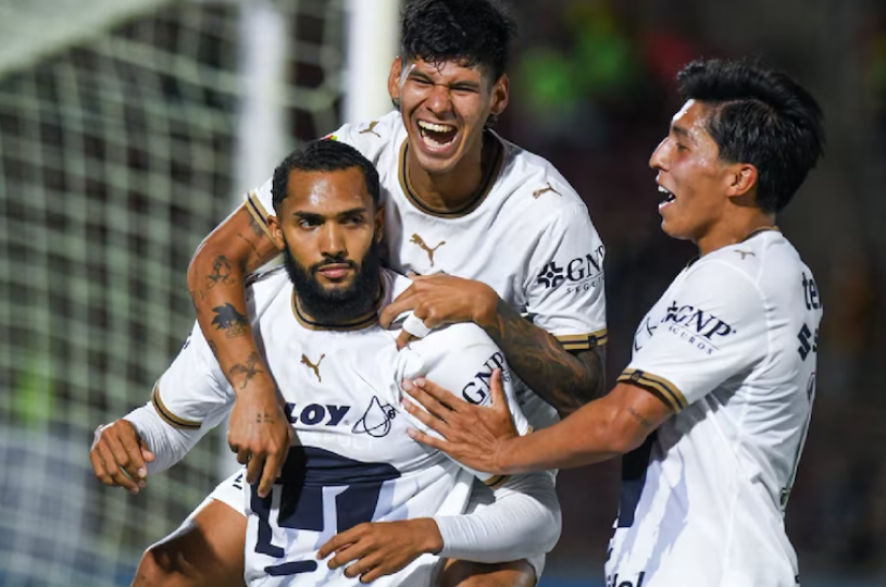 Pumas Goleó a Juárez 5-1