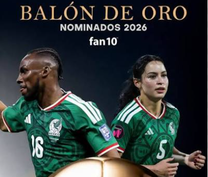 Quiñones y Scarlett Camberos Nominados al Balón de Oro