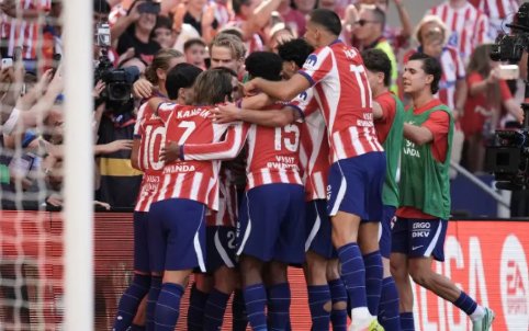 Atlético de Madrid Vence 2-0 al Real Madrid por LaLiga