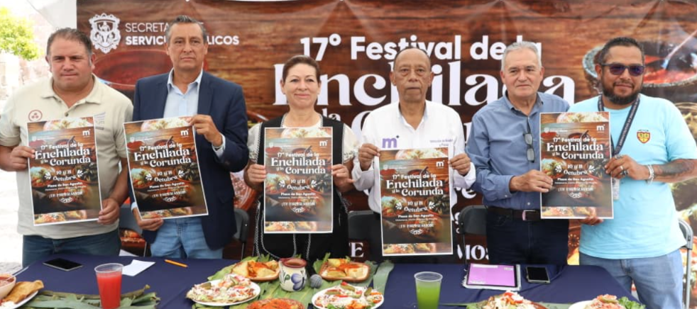 17° Festival de la Enchilada y la Corunda en Morelia