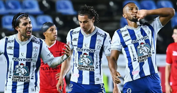Pachuca Empató con Necaxa 3-3